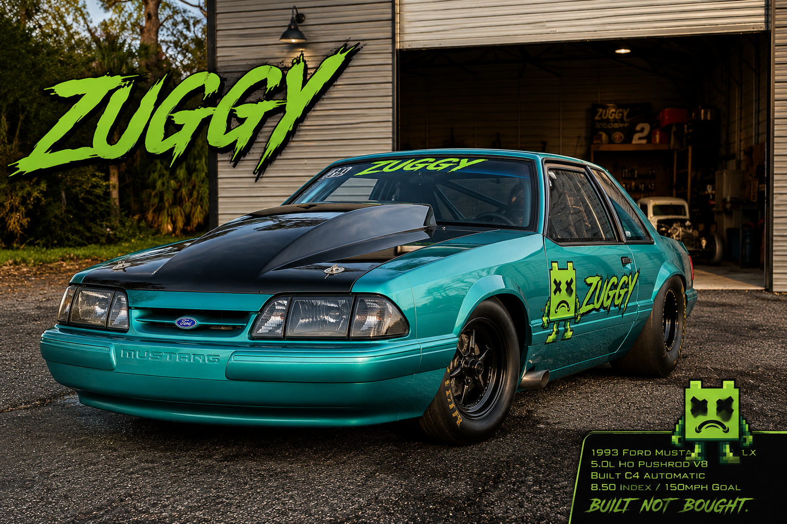 Scrapstang Mustang build