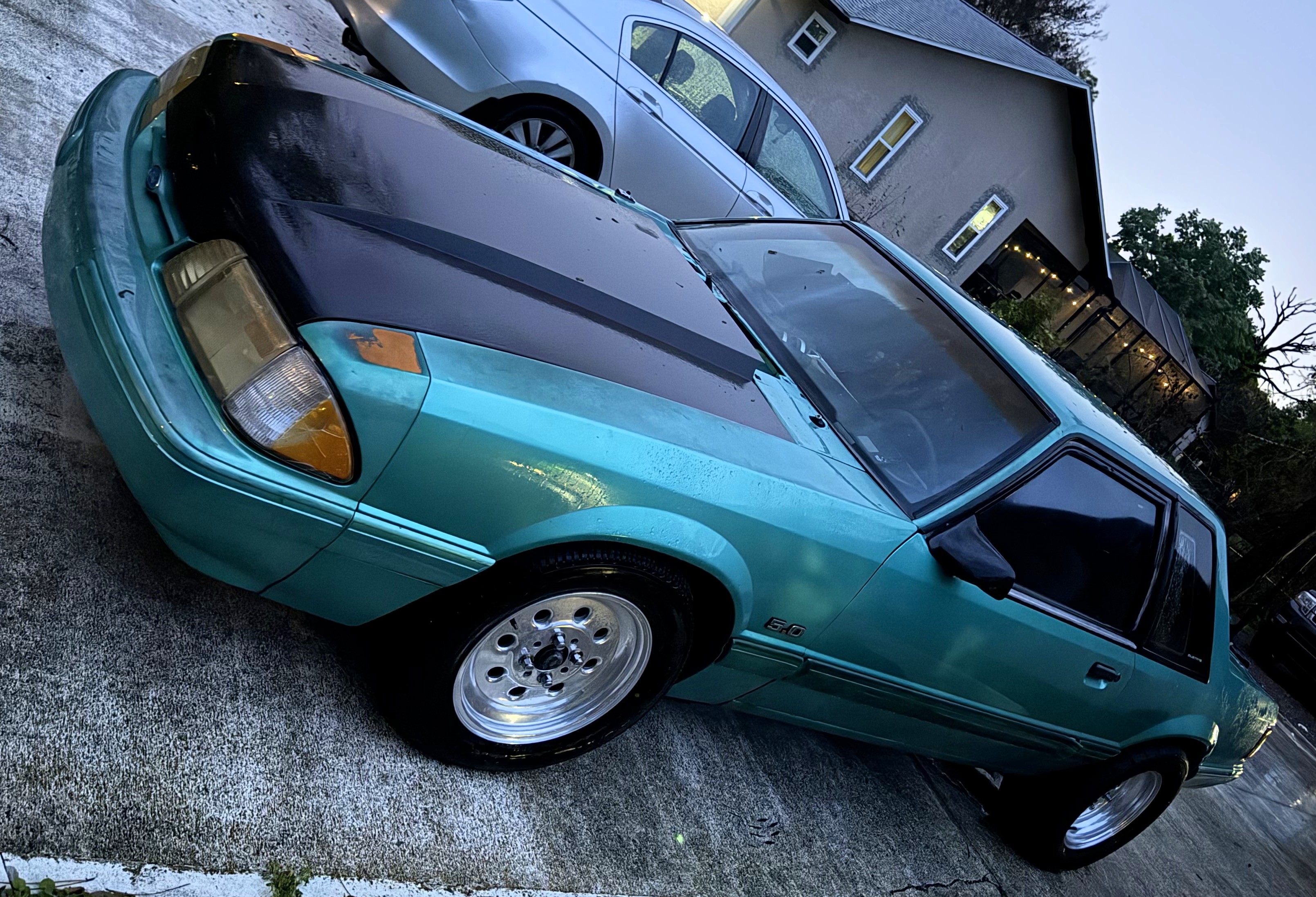 Calypso Green Mustang Smog